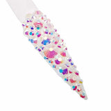 Claw Culture Cristallo Nail Art Stones Bright Blue 2-5mm Assorted