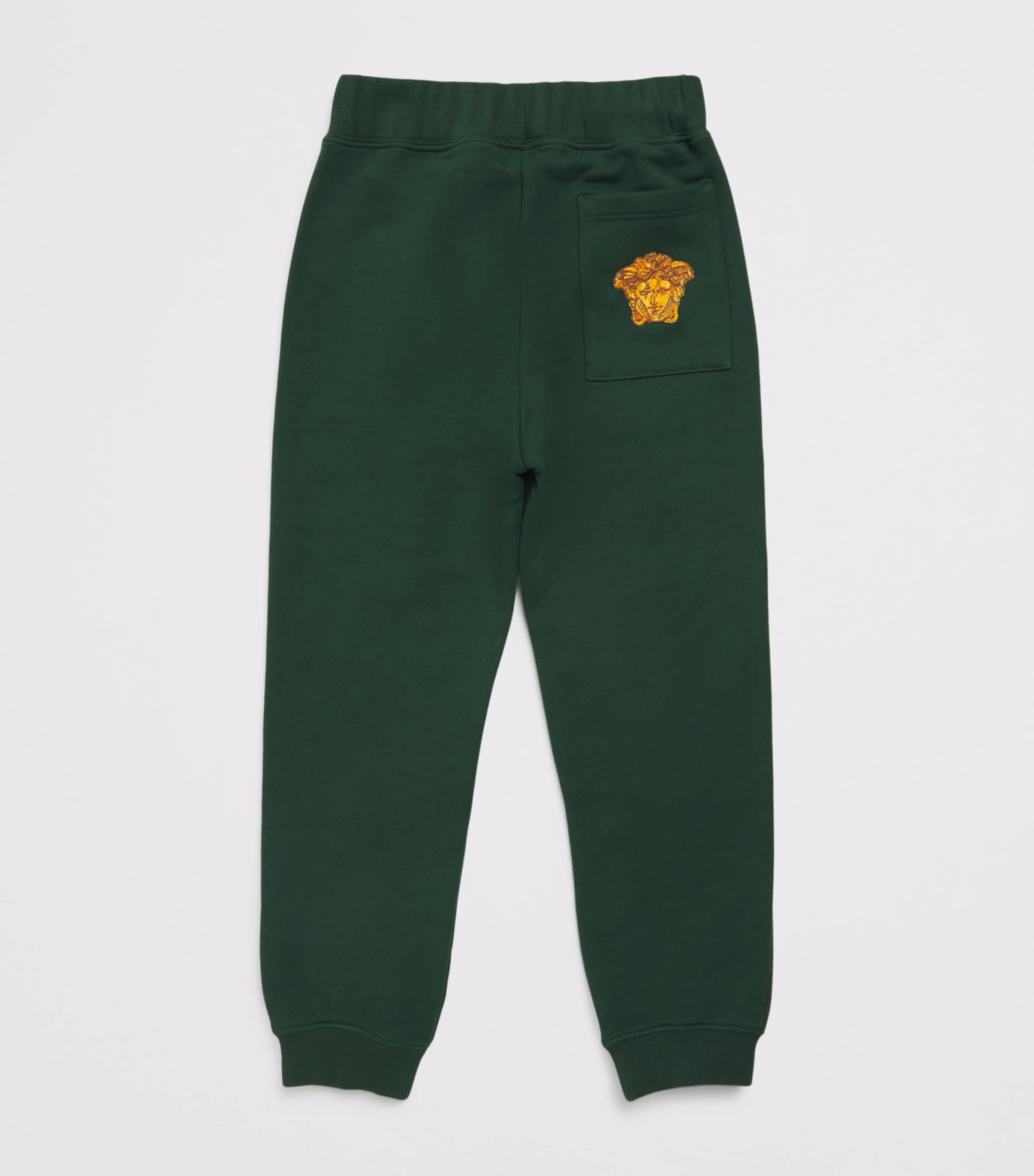 Versace kids cotton embroidered Medusa sweatpants 6-14 years (British brand)