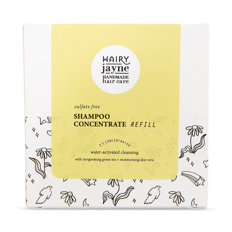 Hairy Jayne shampoo concentrate refill pouch, imported from the UK