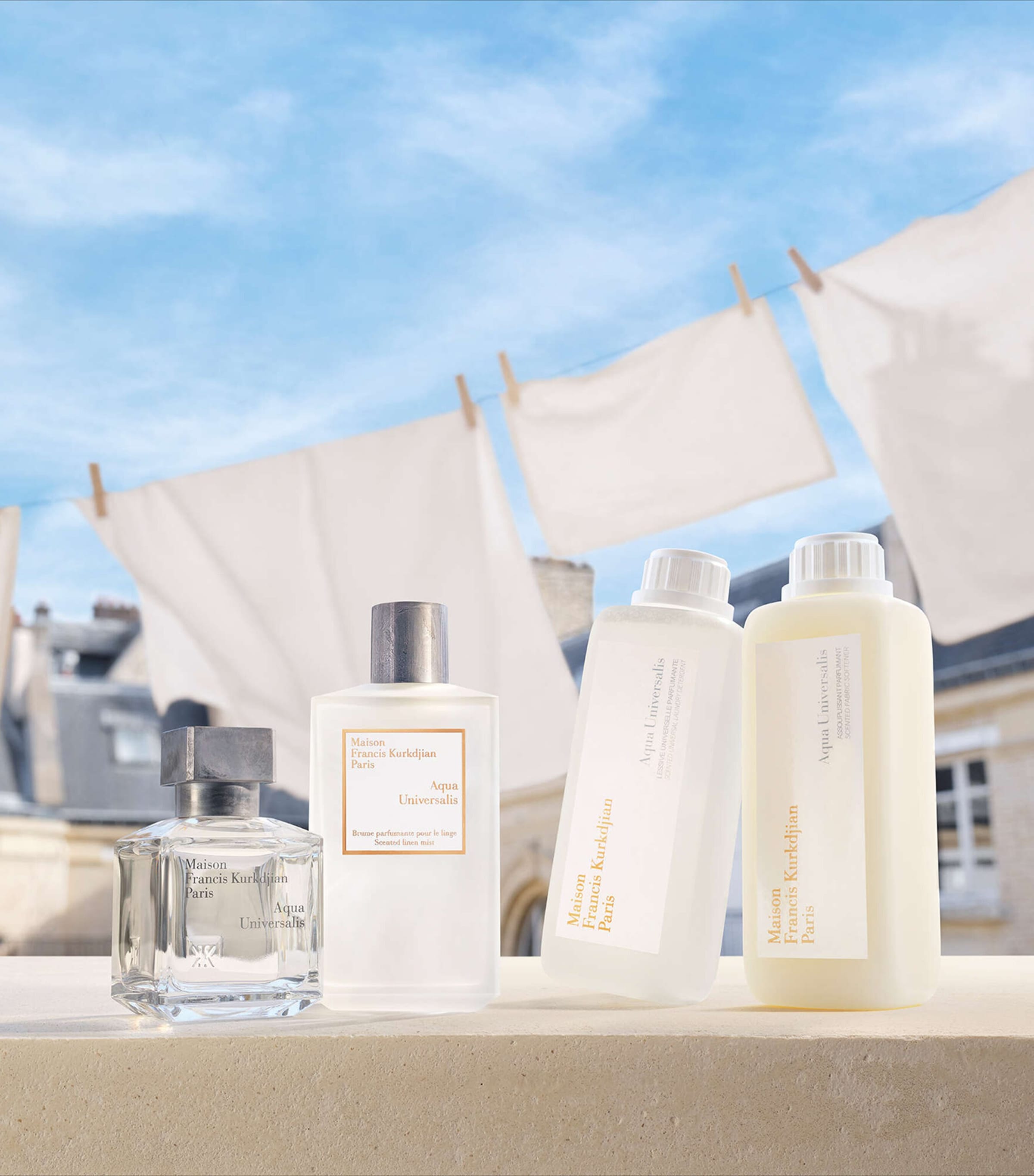 Maison Francis Kurkdjian Aqua Universalis Linen Mist 200ml, imported from the UK