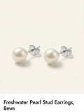 Vivienne Westwood Balbina brass and faux-pearl stud earrings, UK version