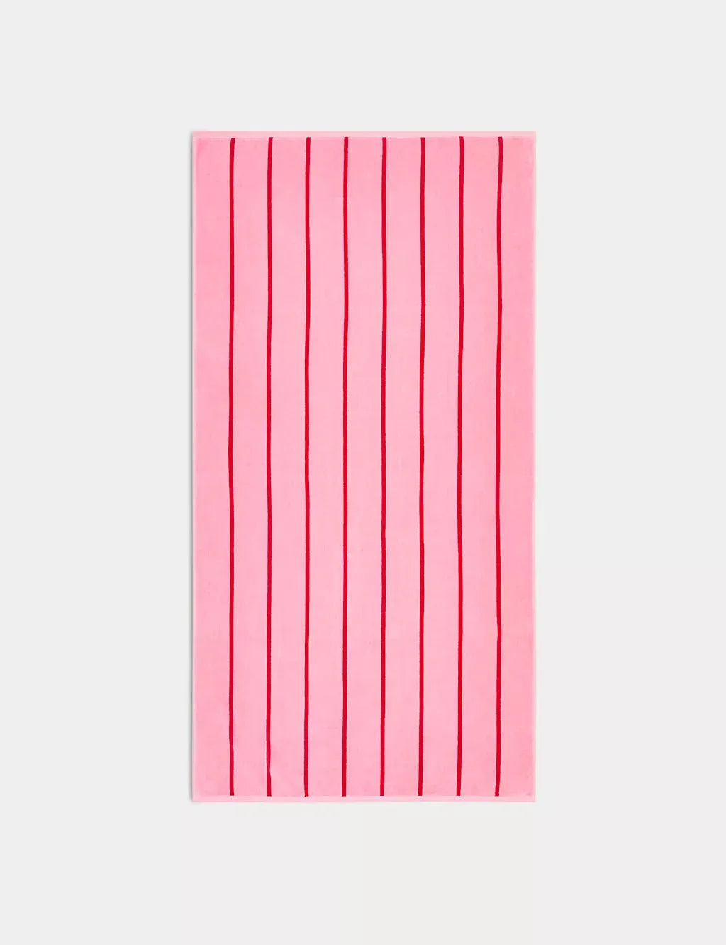 Pure Cotton Striped Beach Towel Bathroom M&S   