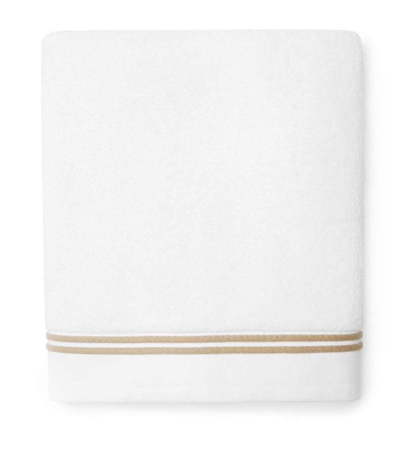 Sferra Cotton Aura Nuova bath sheet 40cm x 70cm (British brand)