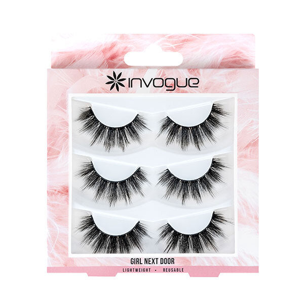 Invogue Multipack Lashes - Girl Next Door