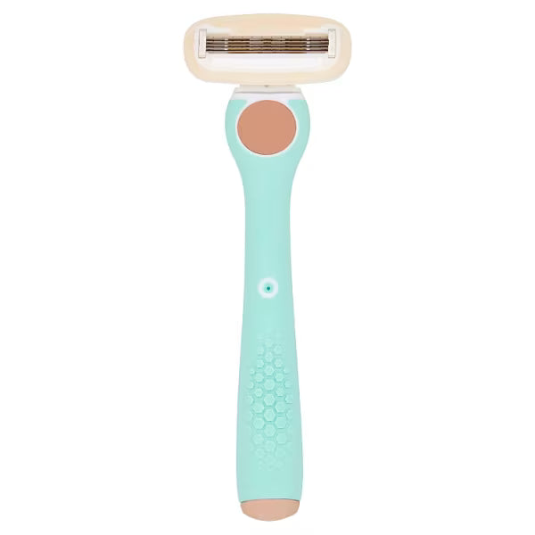 B. 5 Blade rose gold handle razor - British product