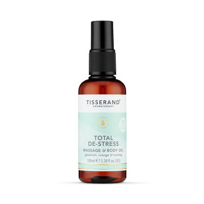 Holland & Barrett Tisserand Total De-Stress Massage Body Oil 100ml- Buy online at McGrocer