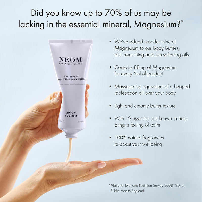 NEOM Real Luxury Magnesium body butter 200ml - British product