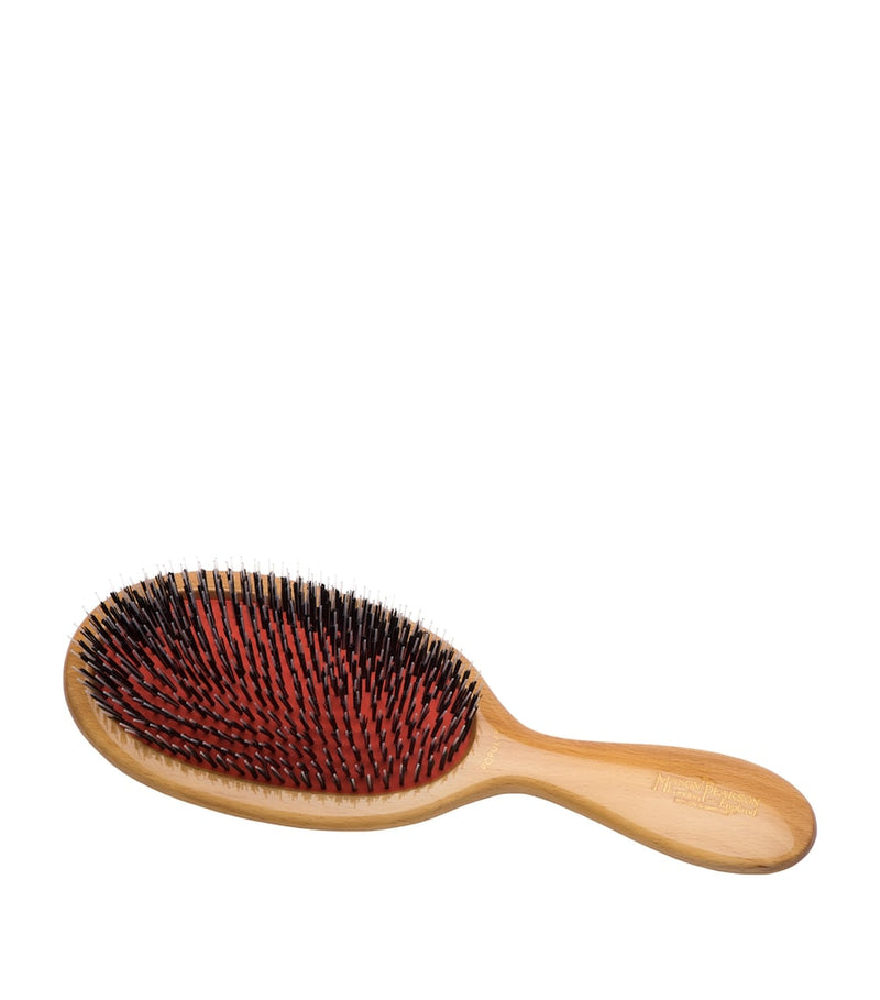 Mason Pearson Popular Lightwood hairbrush, imported from the UK
