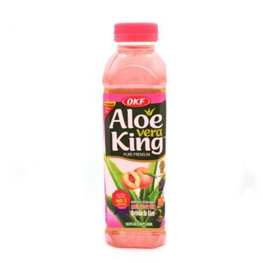OKF aloe vera king peach drink (British brand)