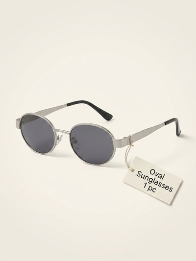 John Lewis Celine CL40235U Women's Oval Sunglasses, Silver/Grey- Buy online at McGrocer