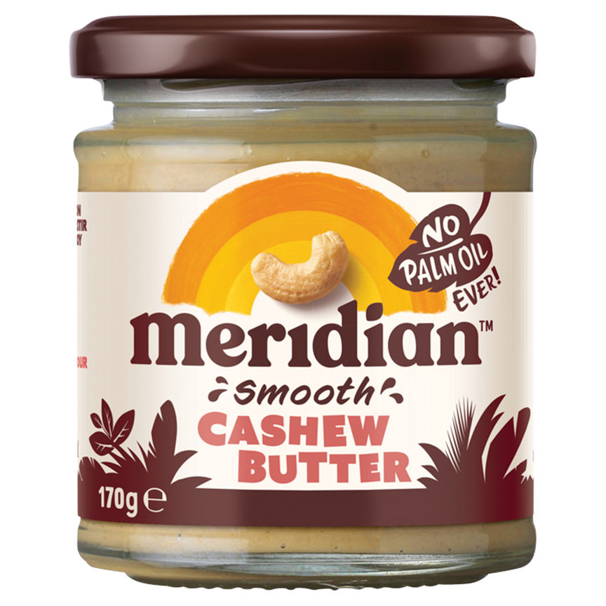 Meridian Smooth Cashew Butter Palm Oil Free GOODS ASDA   