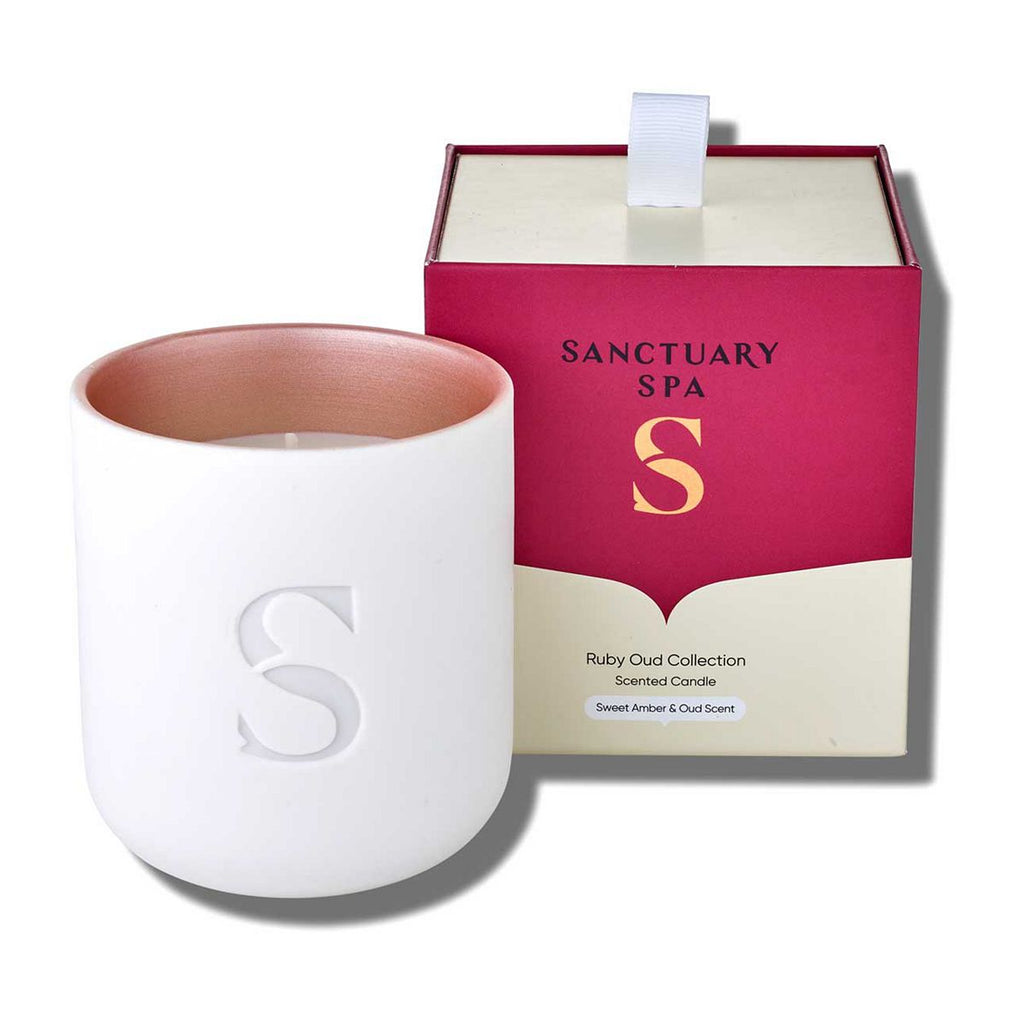 Sanctuary Spa Ruby Oud Collection Scented Candle