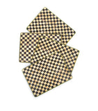 MacKenzie-Childs Courtly Check placemats set of 4, imported from the UK
