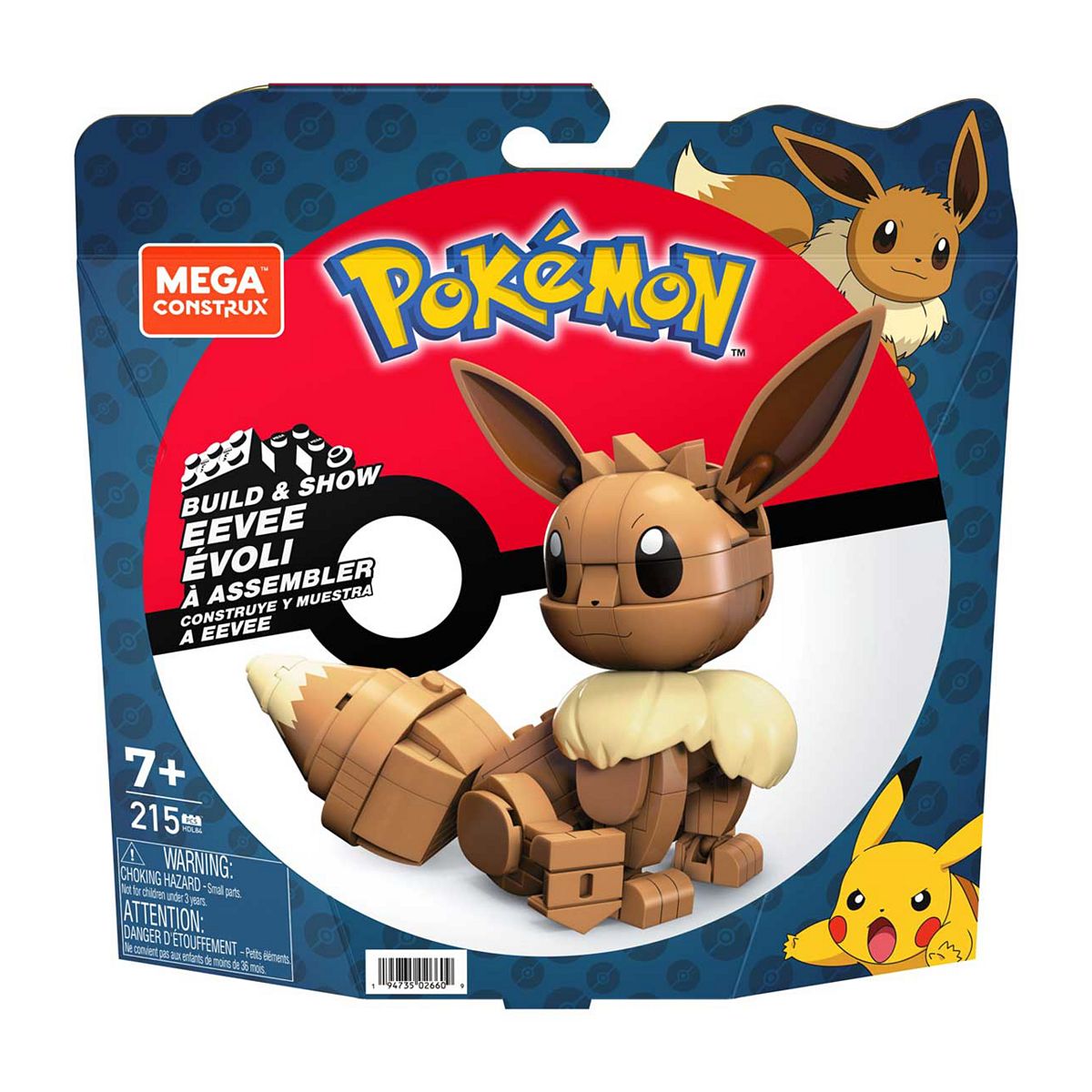 Mega Contrux Pokemon Build and Show Eevee Toys & Kid's Zone Boots   