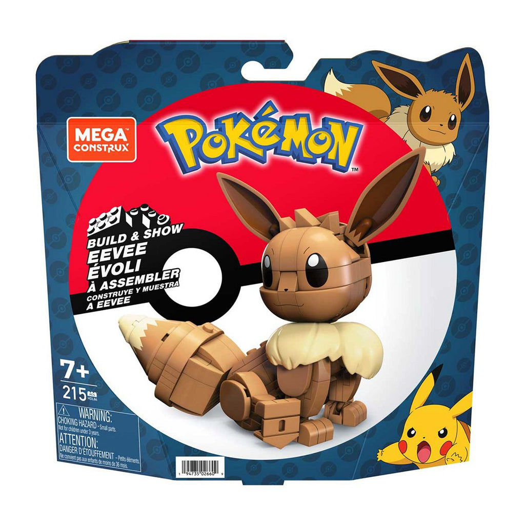 Mega Contrux Pokemon Build and Show Eevee