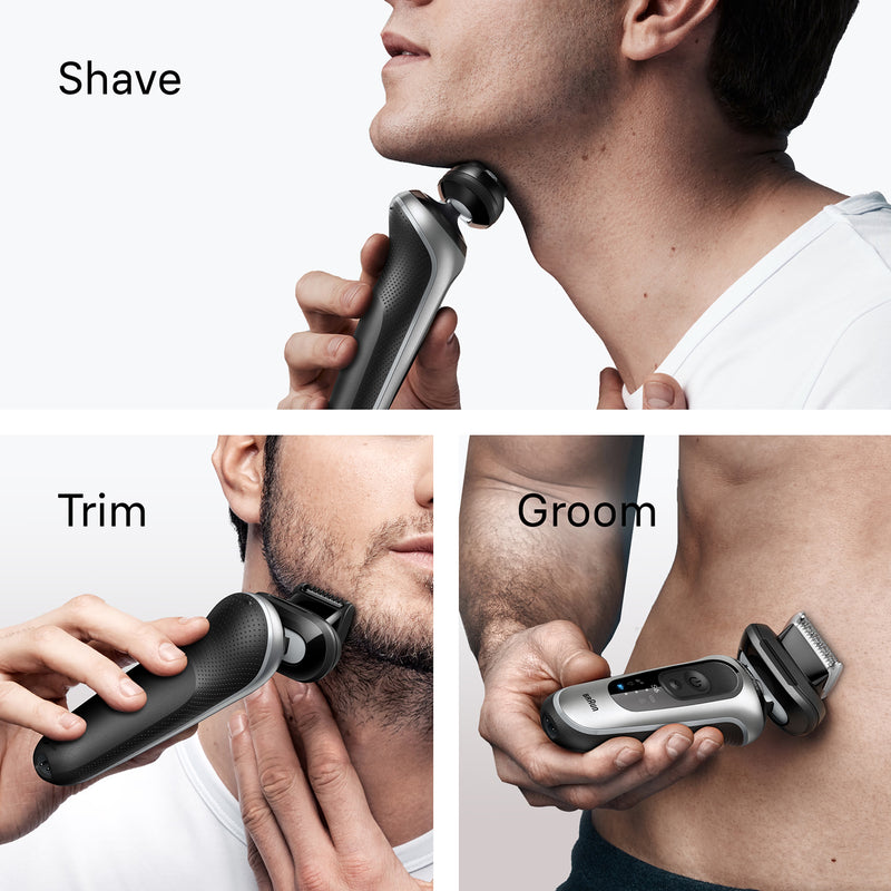 Braun Series 6 electric shaver Silver - British product