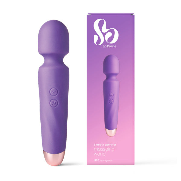 So Divine Smooth Operator Rechargeable Massage wand GOODS Superdrug   