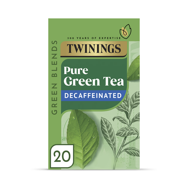 Twinings Decaf Pure Green Tea 20 Tea Bags