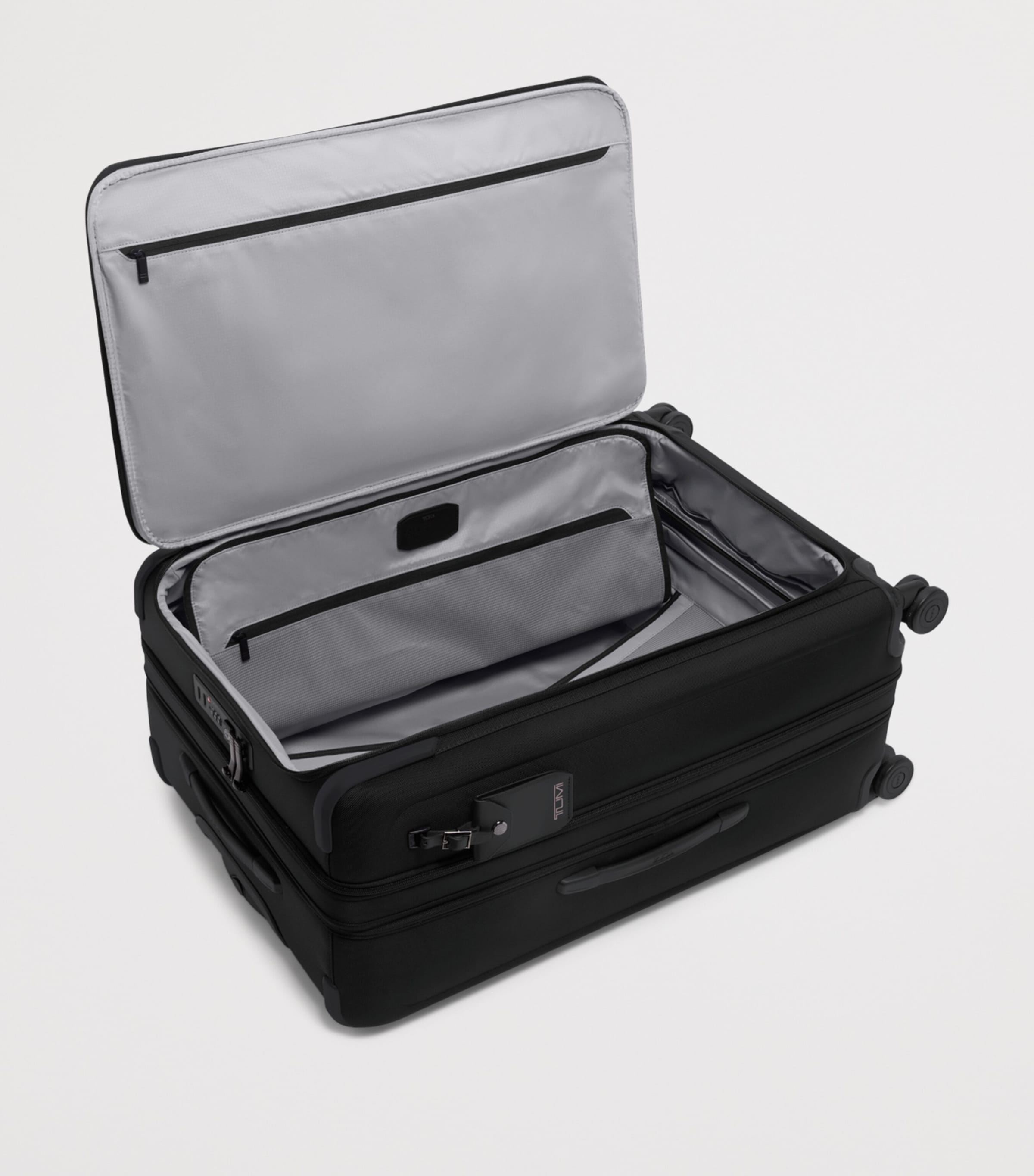 Tumi Alpha 4 large dual access expandable suitcase 78.5cm, imported from the UK
