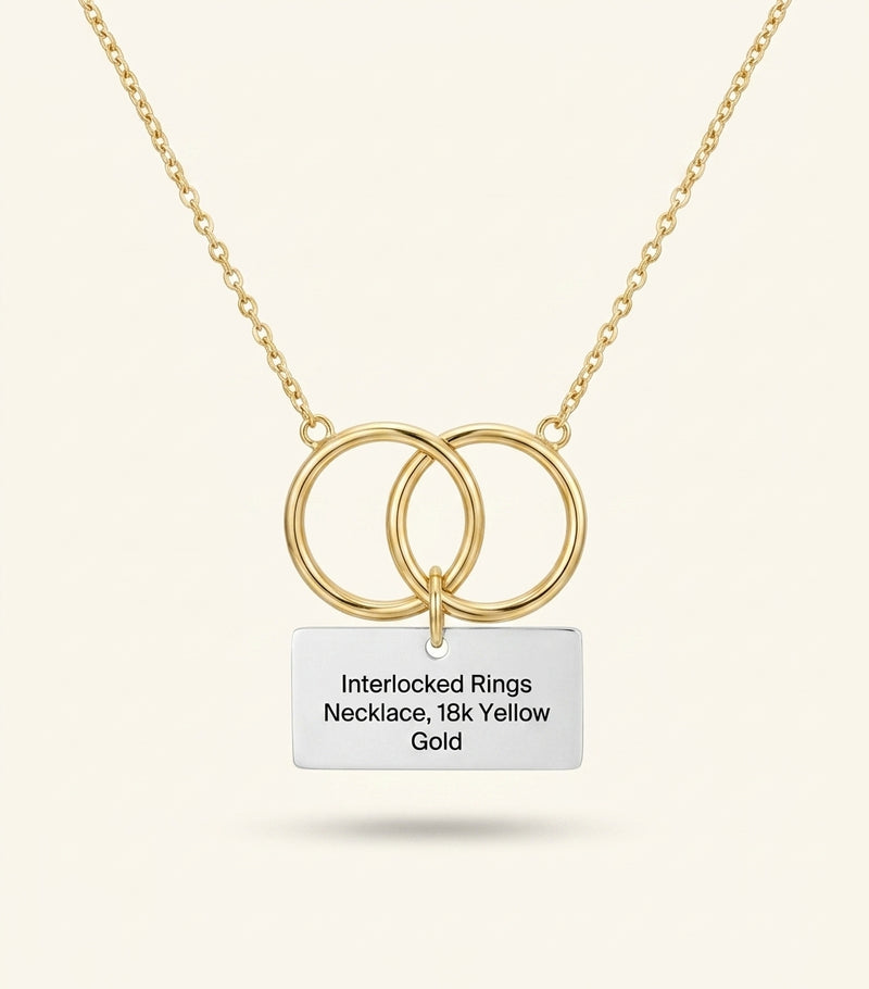 Cartier LOVE necklace rose gold 18kt pendant chain (British brand)