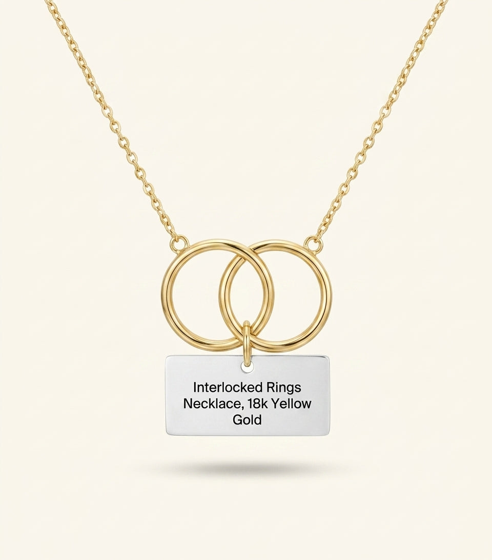 Cartier LOVE necklace rose gold 18kt pendant chain (British brand)