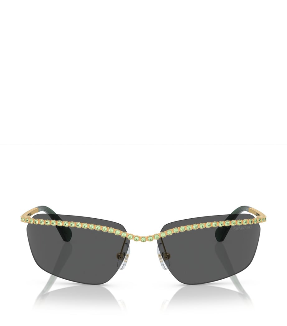 Swarovski embellished SK7001 sunglasses (British brand)