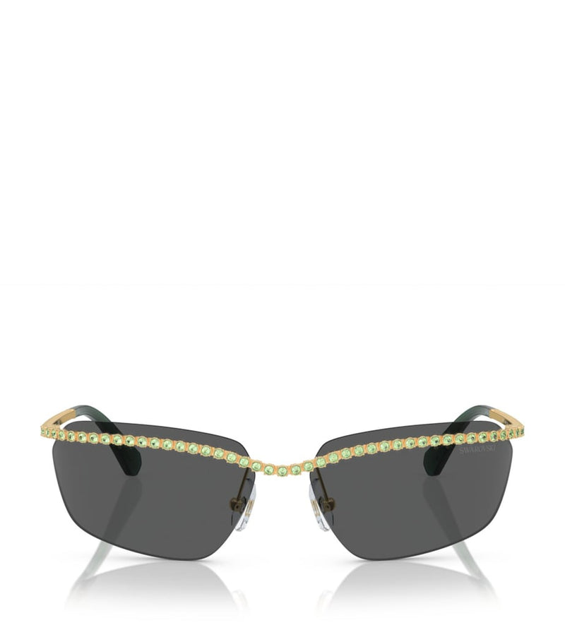 Swarovski embellished SK7001 sunglasses (British brand)