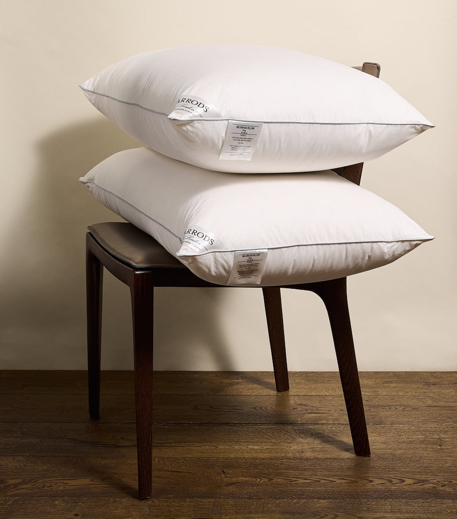 Harrods of London Belgravia down-filled pillow 50cm x 90cm, UK version