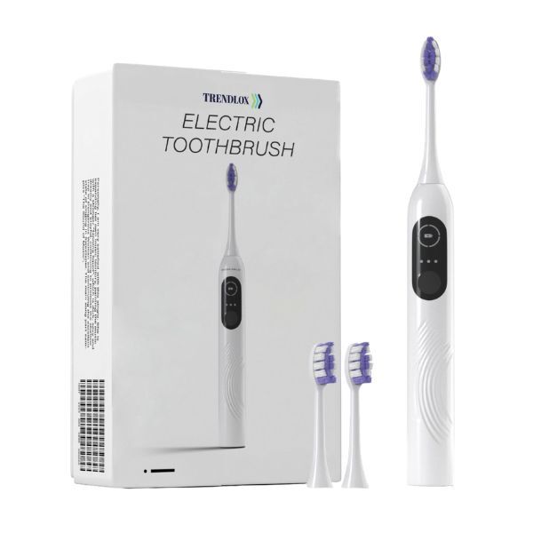 Trendlox Sonic Sweep electric toothbrush white - British product