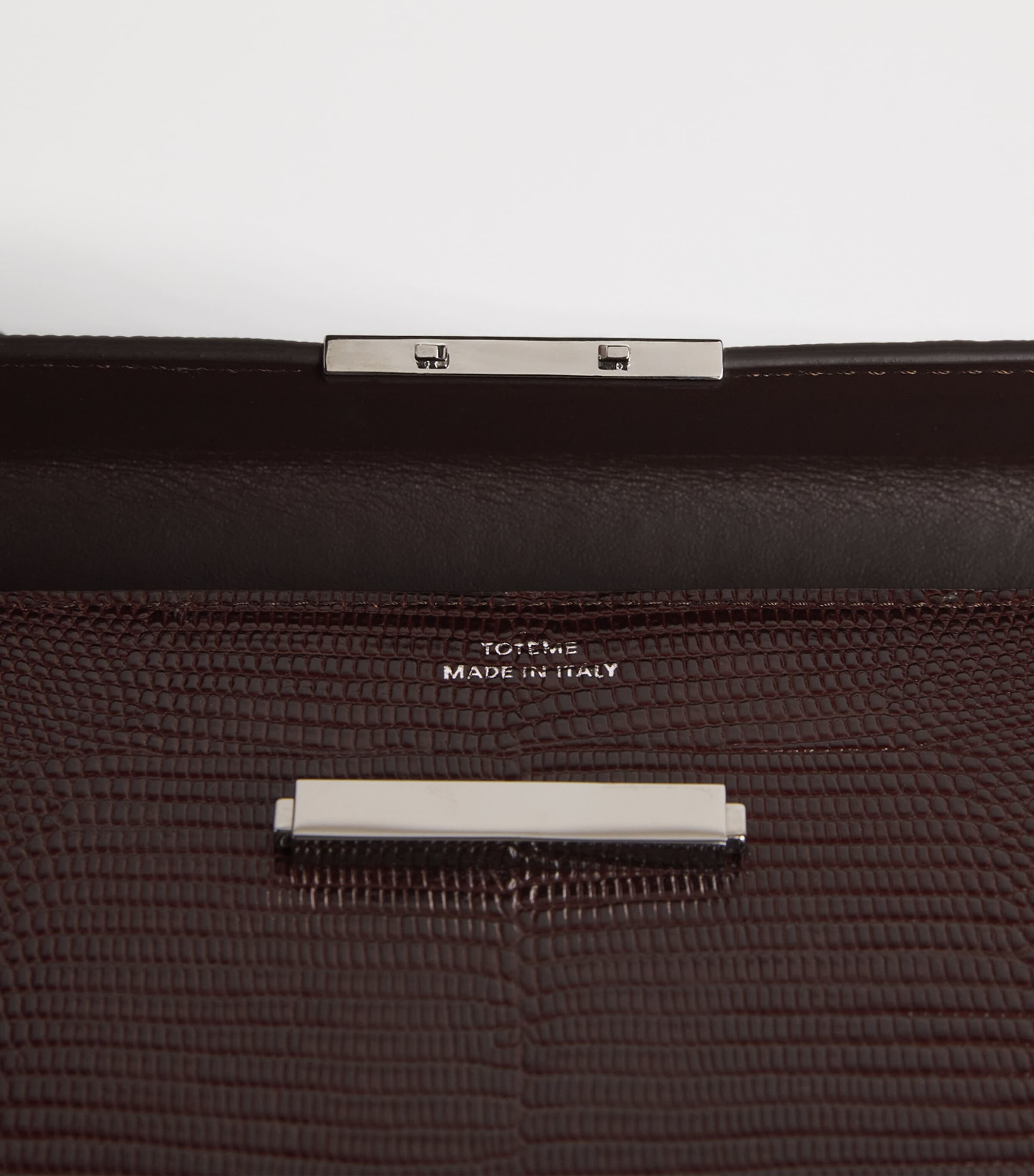 Toteme embossed-leather shoulder bag (British brand)