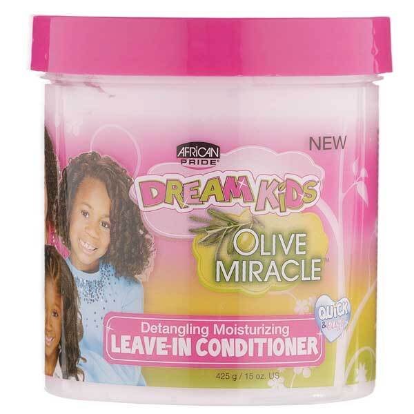 African Pride Dream Kids detangling leave-in conditioner - British product