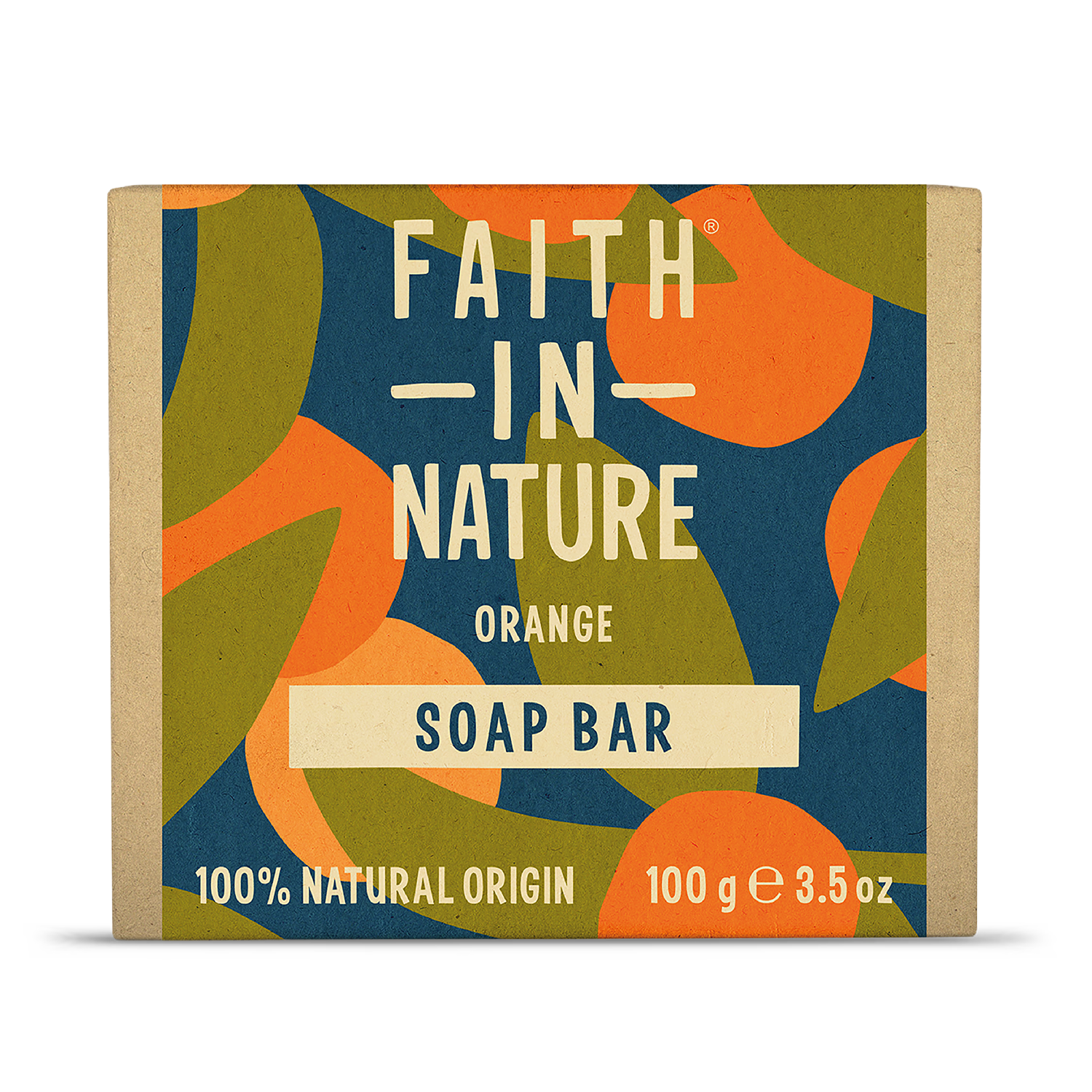 Faith In Nature Soap Bar Orange 100g