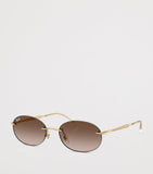 Ray-Ban Metal Oval Sunglasses, UK version