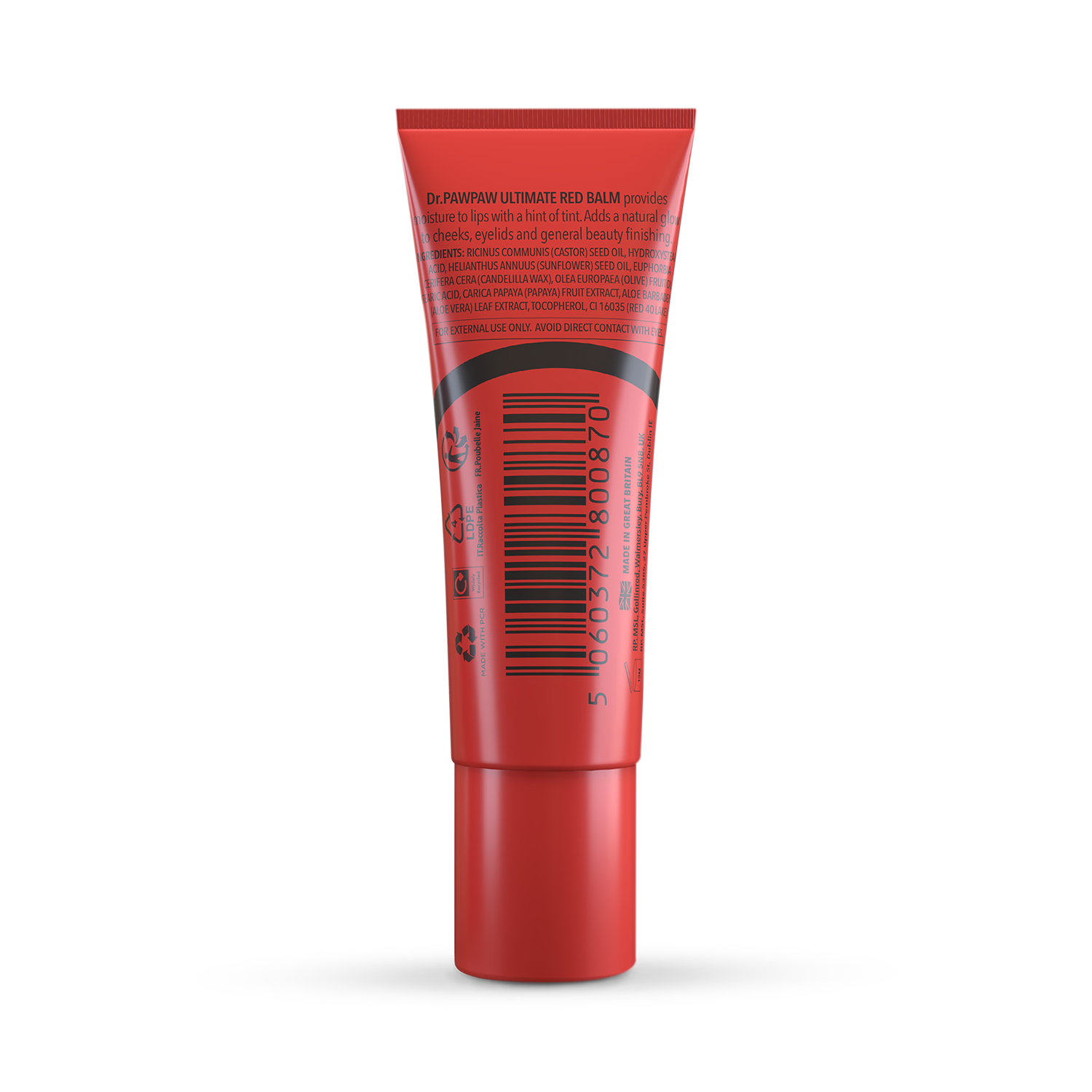 Dr. PawPaw Red Balm 10ml - British product