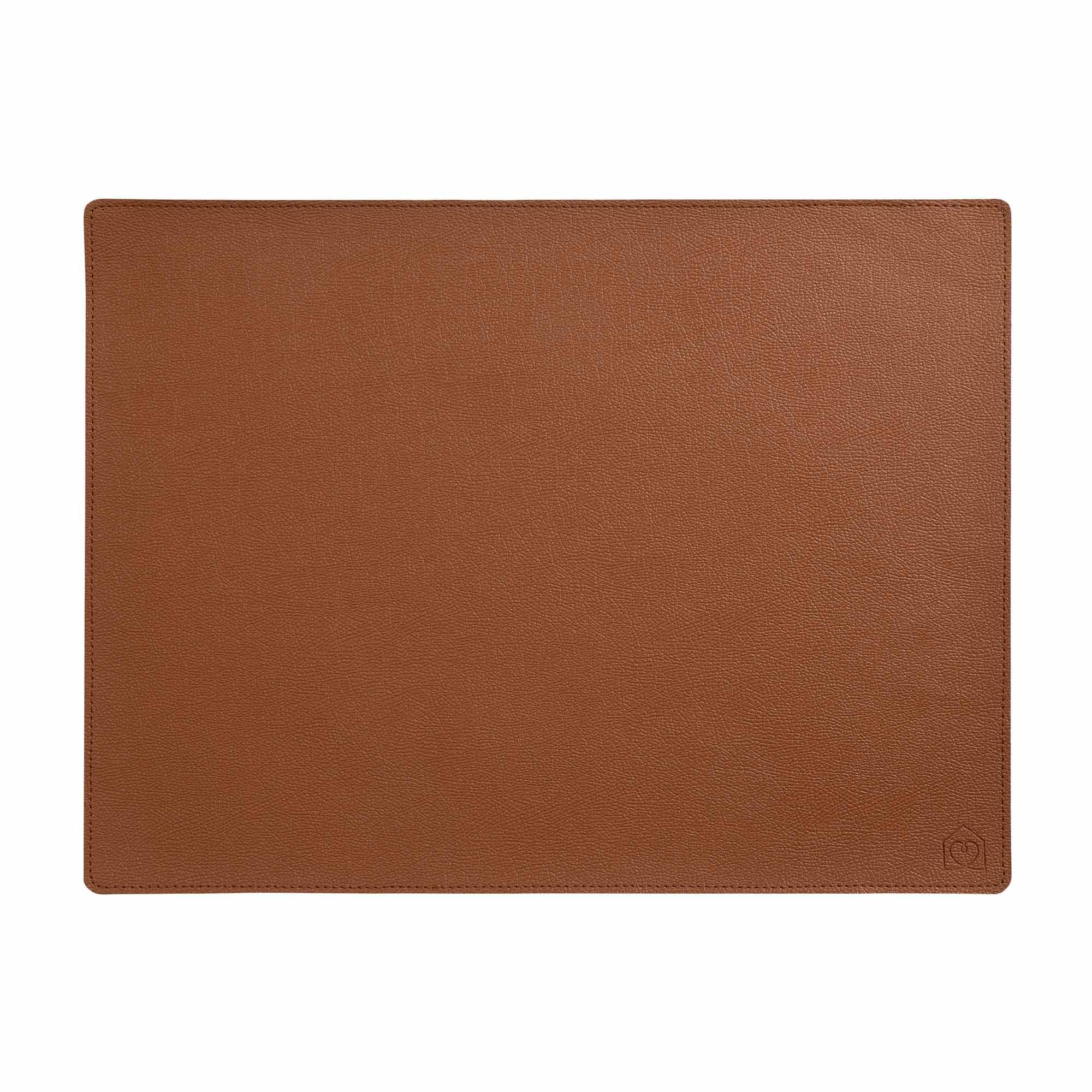 Habitat Faux Leather Herringbone Coasters 4pk GOODS Sainsburys   