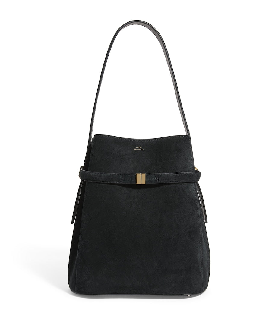 Toteme suede bucket bag, imported from the UK