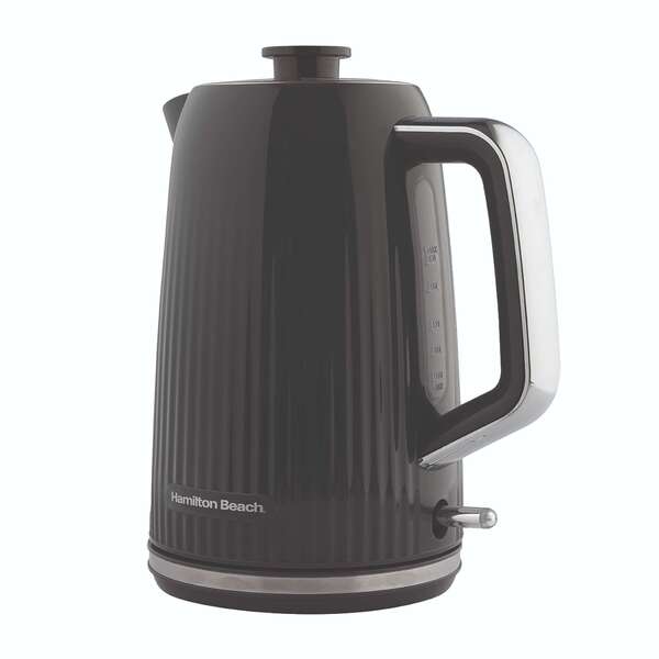 Hamilton Beach Miami kettle charcoal grey 1.7L (British brand)
