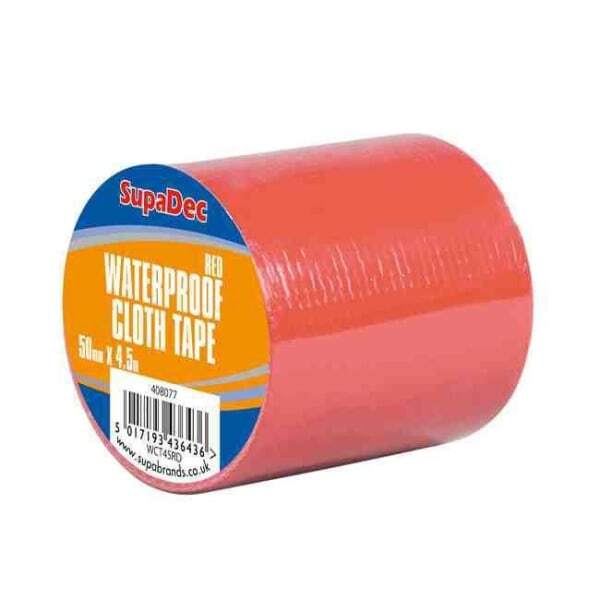 SupaDec Waterproof Cloth Tape (4.5m x 48mm)