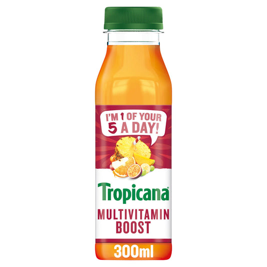 Tropicana Multivitamin Boost Fruit Juice 300ml All chilled juice Sainsburys   