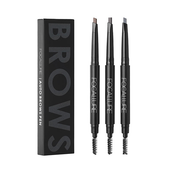 Livingandhome 3-piece eyebrow pencil set with three shades, UK version