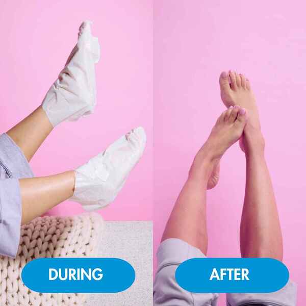 7th Heaven foot mask pack of 3, UK version