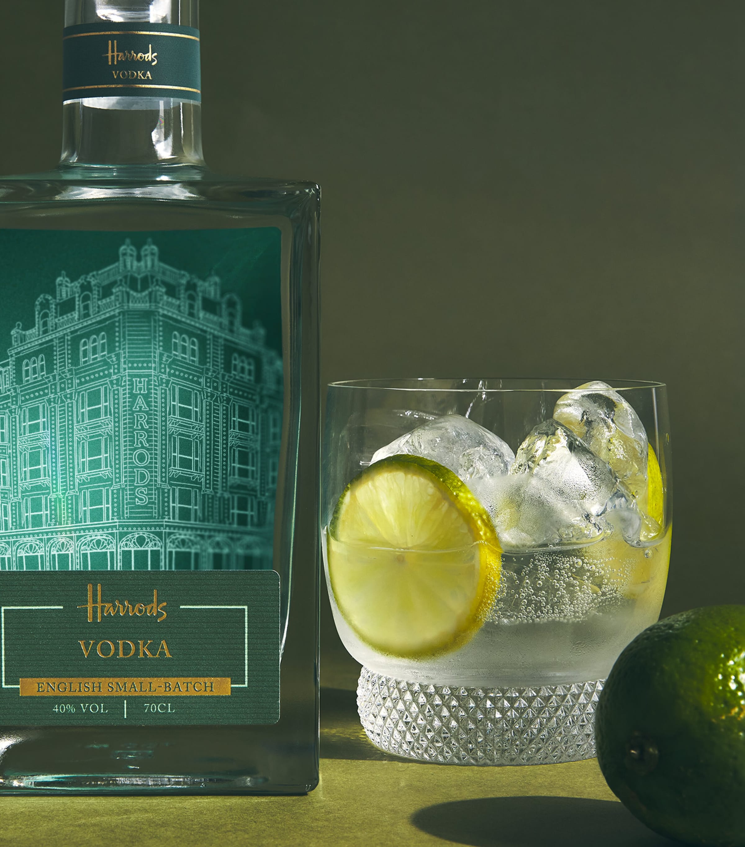 Harrods English Small Batch Vodka 70cl, UK version