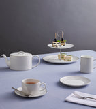 Wedgwood Gio Platinum side plate 17cm (British brand)