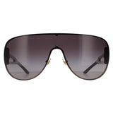 Versace VE2166 pale gold grey gradient unisex sunglasses (British brand)