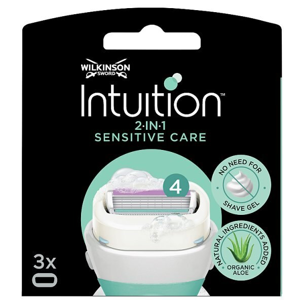 Wilkinson Sword Intuition Sensitive Care Blades 3pk GOODS Superdrug   