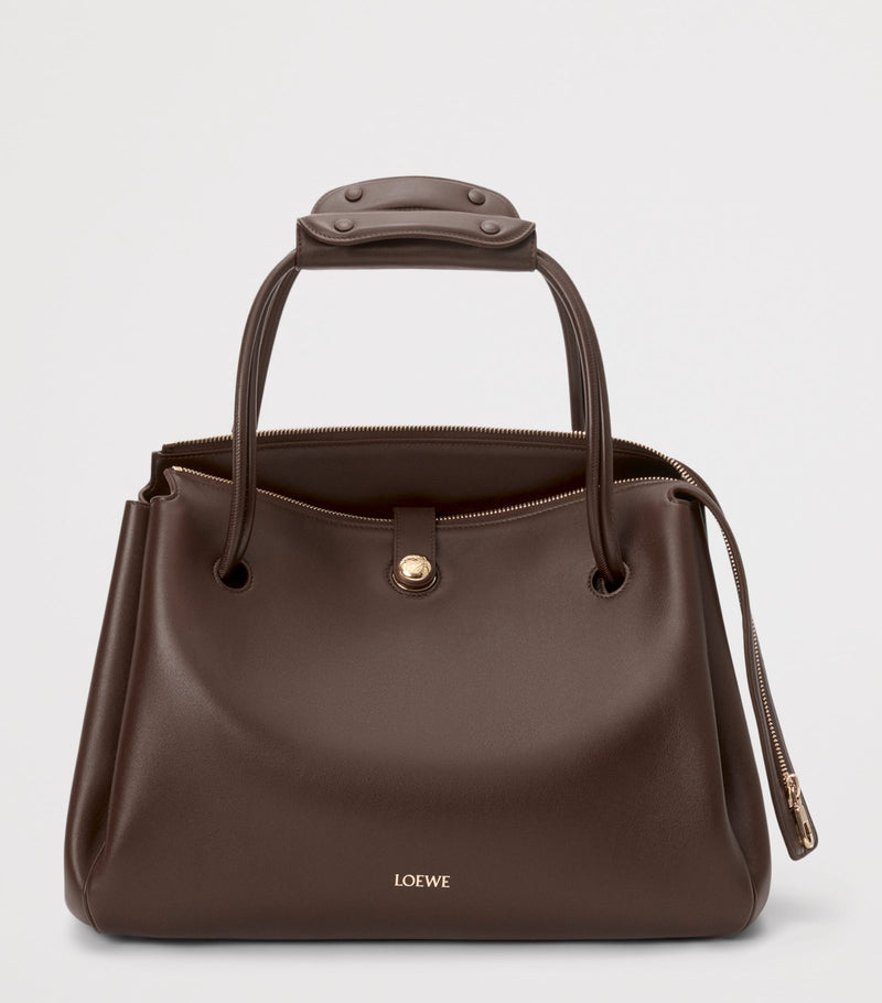 LOEWE grained leather Madrid shoulder bag (British brand)