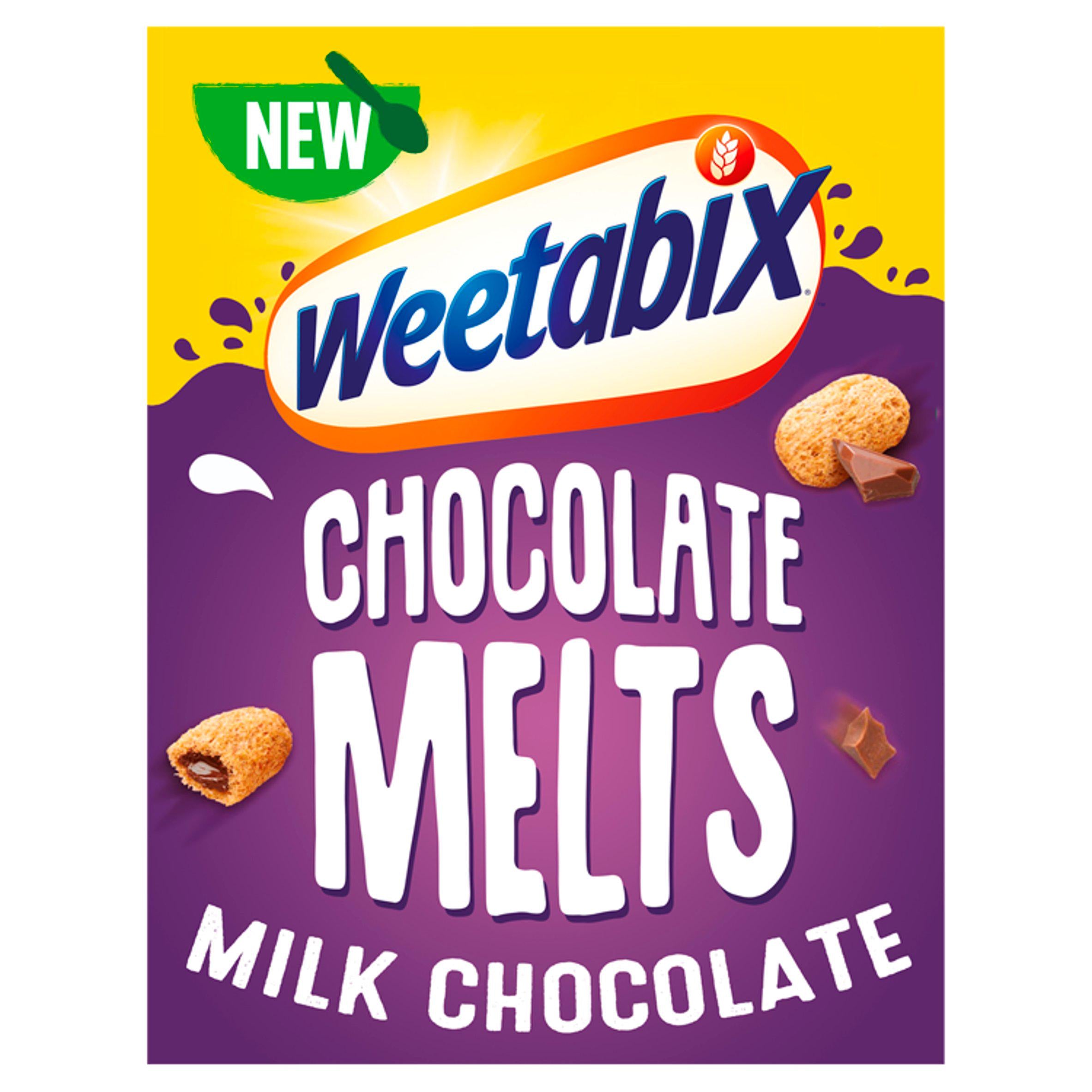 Weetabix Melts Milk Chocolate Cereal 360g cereals Sainsburys   