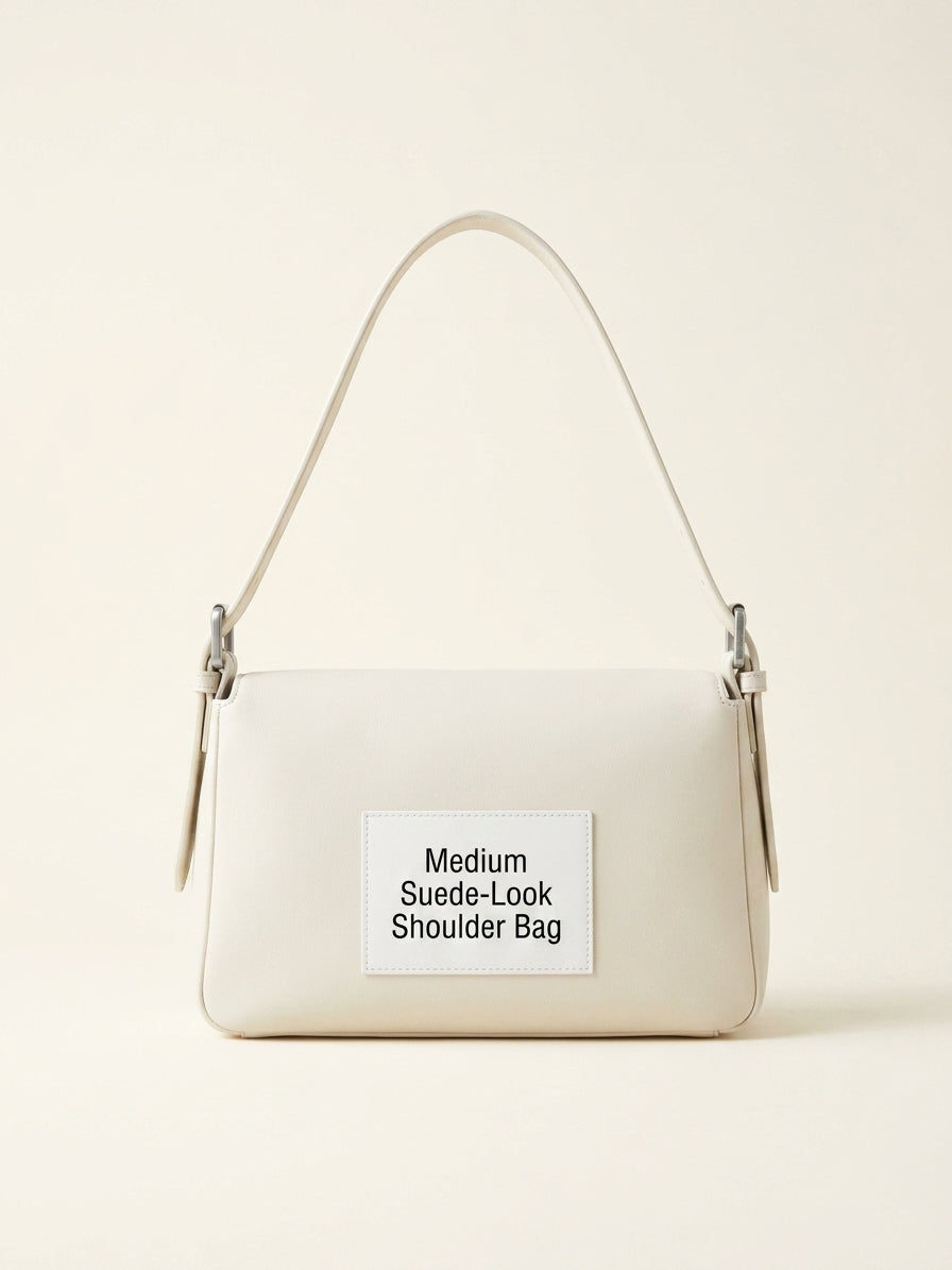 Prada Explore large suede bag in 100% leather, UK version