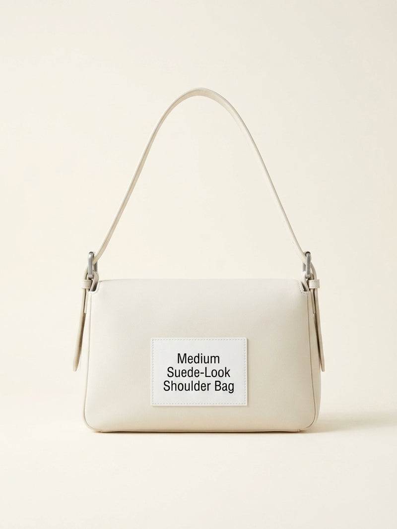 Prada Explore large suede bag in 100% leather, UK version