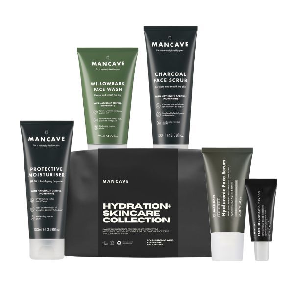 ManCave Hydration+ Skincare Collection 5-piece set, UK version